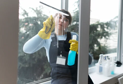 Nettoyage de vitres intérieures et extérieures à Lusignan